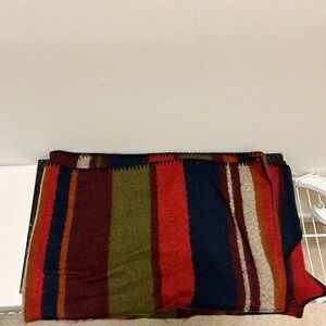 Multi color blanket scarf. Extremely soft and cozy.